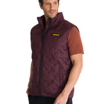 Chaqueta Sin Mangas Hombre Bonded Granate CAT
