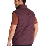 Chaqueta Sin Mangas Hombre Bonded Granate CAT