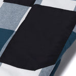 Chaqueta Manga Larga Hombre Flannel Snap Front Lightweight Insulated Petróleo Cat