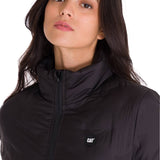 Parka Manga Larga Mujer W Bonded Medium Weight Insulated Negra Cat