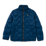 Parka Manga Larga Mujer W Bonded Medium Weight Insulated Azul Petróleo Cat