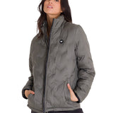 Parka Manga Larga Mujer W Bonded Medium Weight Insulated Gris Cat