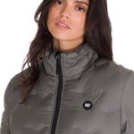 Parka Manga Larga Mujer W Bonded Medium Weight Insulated Gris Cat