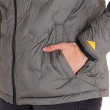 Parka Manga Larga Mujer W Bonded Medium Weight Insulated Gris Cat