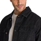 Chaqueta de Jeans Hombre Denim Work Negro CAT
