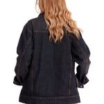Chaqueta Casual Unisex DENIM WORK JACKET Gris CAT