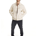 Chaqueta de Jeans Hombre Denim Work Beige CAT