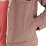 Chaqueta Manga Larga Unisex Sherpa Lined Work Taupe Cat