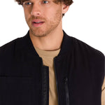 Chaqueta Sin Mangas Hombre UTILITY SHERPA LINED VEST Negra Cat