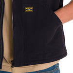 Chaqueta Sin Mangas Hombre UTILITY SHERPA LINED VEST Negra Cat