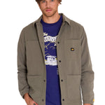 Chaqueta Manga Larga Hombre SNAP FRONT COACH Oliva Cat