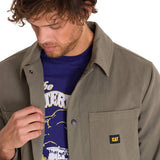 Chaqueta Manga Larga Hombre SNAP FRONT COACH Oliva Cat