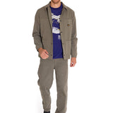 Chaqueta Manga Larga Hombre SNAP FRONT COACH Oliva Cat