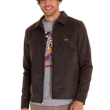 Chaqueta Manga Larga Hombre WAXED CHORE Café Oscura Cat
