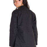 Blazer Manga Larga Mujer WAXED TWI RELAXED CHORE Negro Cat