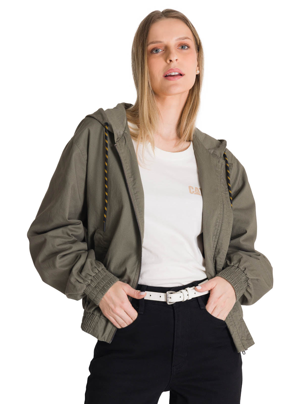 Chaqueta Mujer Lightweight Utility Bomber Oliva CAT