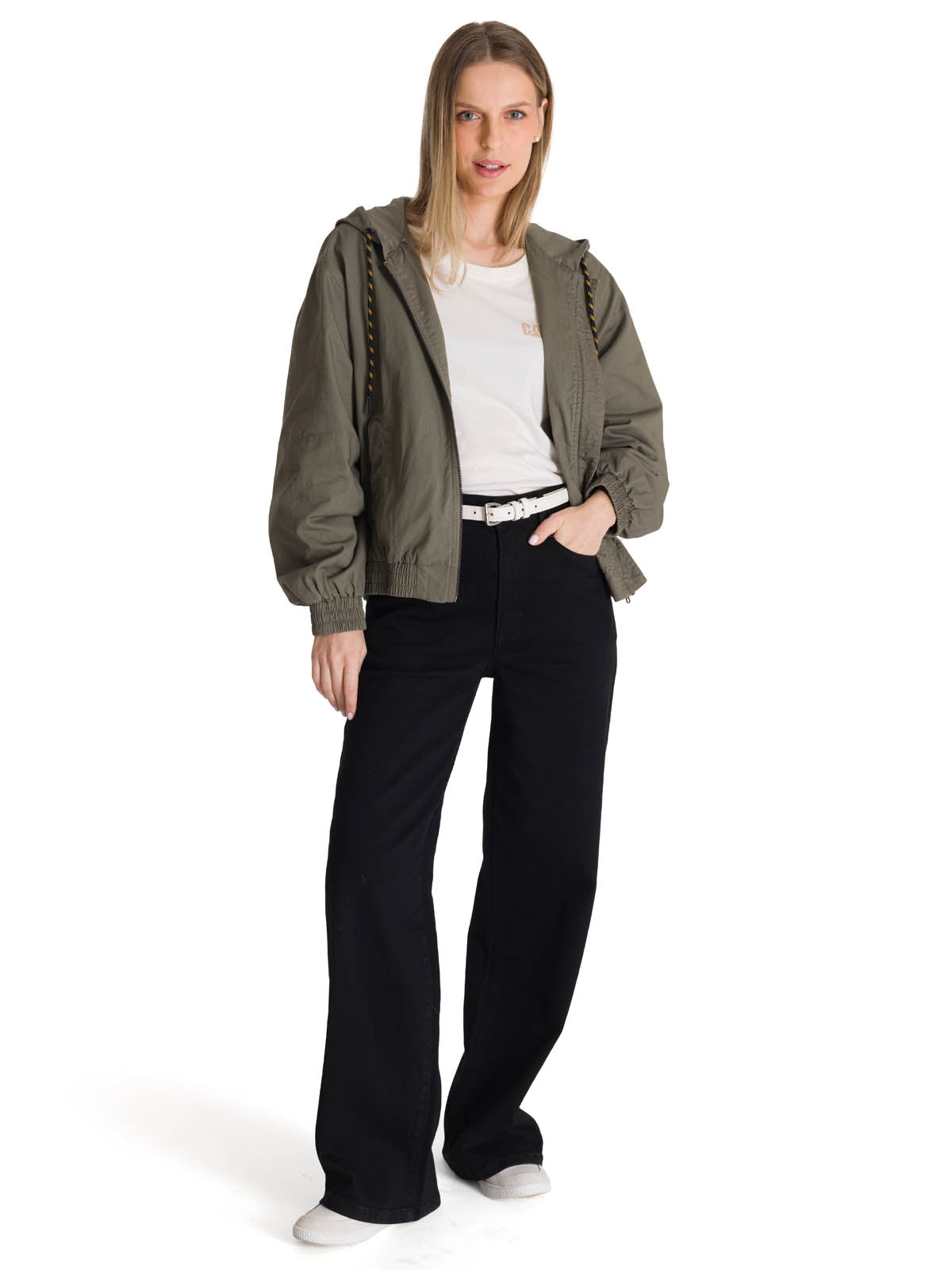Chaqueta Mujer Lightweight Utility Bomber Oliva CAT