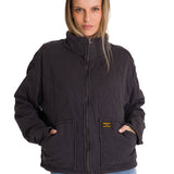 Chaqueta Mujer Cozy Quilted Oversized Azul CAT