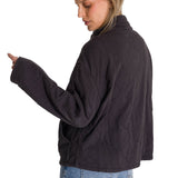 Chaqueta Mujer Cozy Quilted Oversized Azul CAT