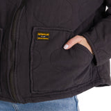 Chaqueta Mujer Cozy Quilted Oversized Azul CAT
