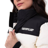 Parka Manga Larga Mujer Heavyweight Insulation Blanco CAT