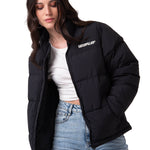 Parka Manga Larga Mujer Heavyweight Insulation Negro CAT