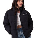 Parka Manga Larga Mujer Heavyweight Insulation Negro CAT