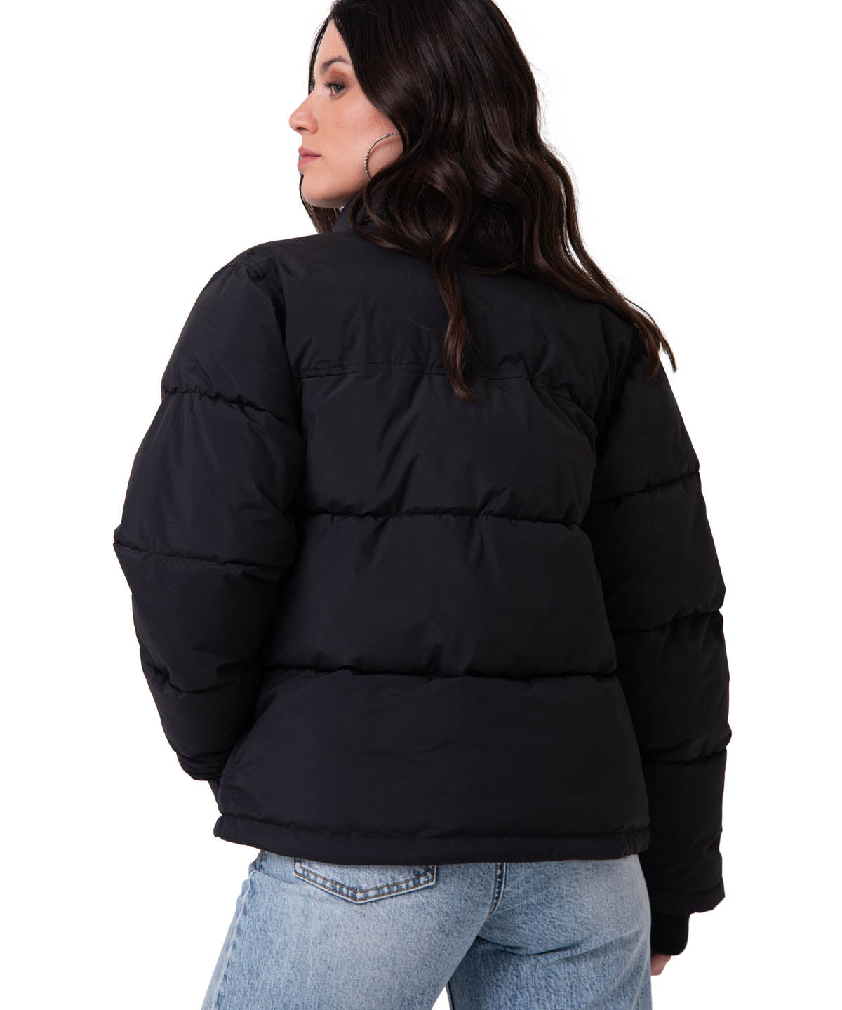Parka Manga Larga Mujer Heavyweight Insulation Negro CAT