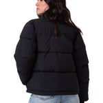 Parka Manga Larga Mujer Heavyweight Insulation Negro CAT