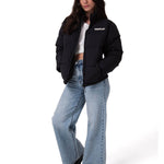 Parka Manga Larga Mujer Heavyweight Insulation Negro CAT