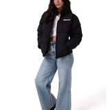 Parka Manga Larga Mujer Heavyweight Insulation Negro CAT