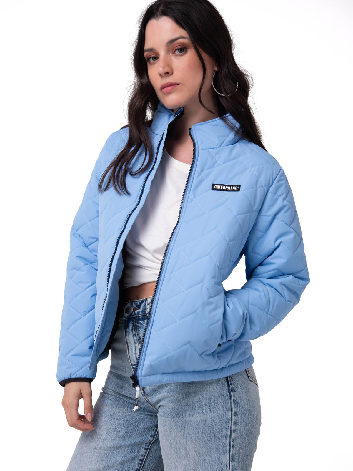 Parka Mujer Mediumweight Insulation Celeste CAT
