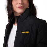 Parka Manga Larga Mujer Mediumweight Insulation Negro CAT