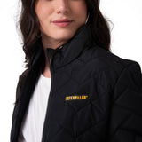 Parka Manga Larga Mujer Mediumweight Insulation Negro CAT