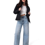 Parka Manga Larga Mujer Mediumweight Insulation Negro CAT