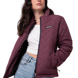 Parka Manga Larga Mujer Mediumweight Insulation Burdeo CAT