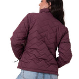 Parka Manga Larga Mujer Mediumweight Insulation Burdeo CAT