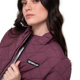 Parka Manga Larga Mujer Mediumweight Insulation Burdeo CAT