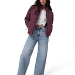 Parka Manga Larga Mujer Mediumweight Insulation Burdeo CAT
