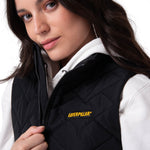 Parka Sin Mangas Mujer Mediumweight Negro CAT