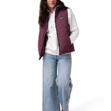 Parka Sin Mangas Mujer Mediumweight Burdeo CAT