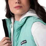 Parka Sin Mangas Mujer Mediumweight Verde CAT