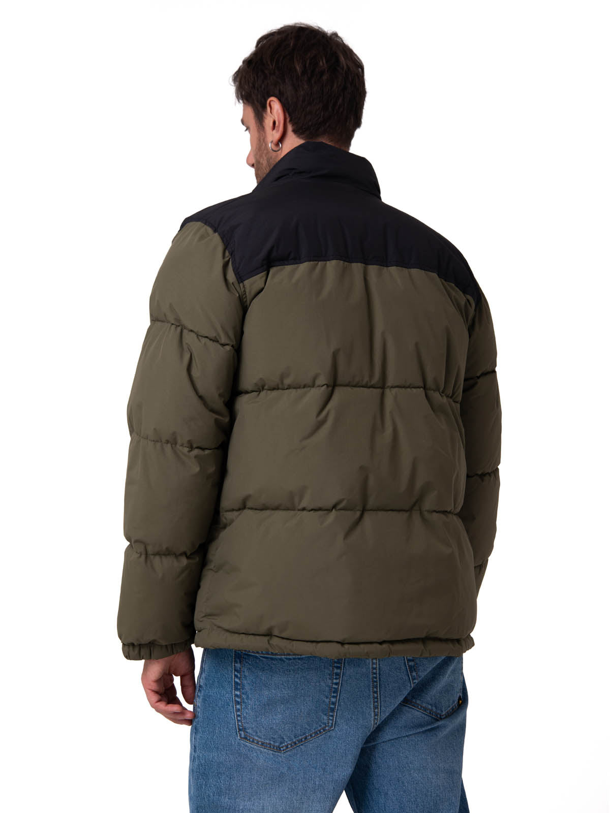 Parka Manga Larga Hombre Heavyweight Insulation Verde CAT