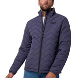 Parka Manga Larga Hombre Mediumweight Insulated Azul Cat