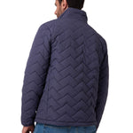 Parka Manga Larga Hombre Mediumweight Insulated Azul Cat