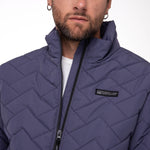Parka Manga Larga Hombre Mediumweight Insulated Azul Cat