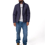 Parka Manga Larga Hombre Mediumweight Insulated Azul Cat