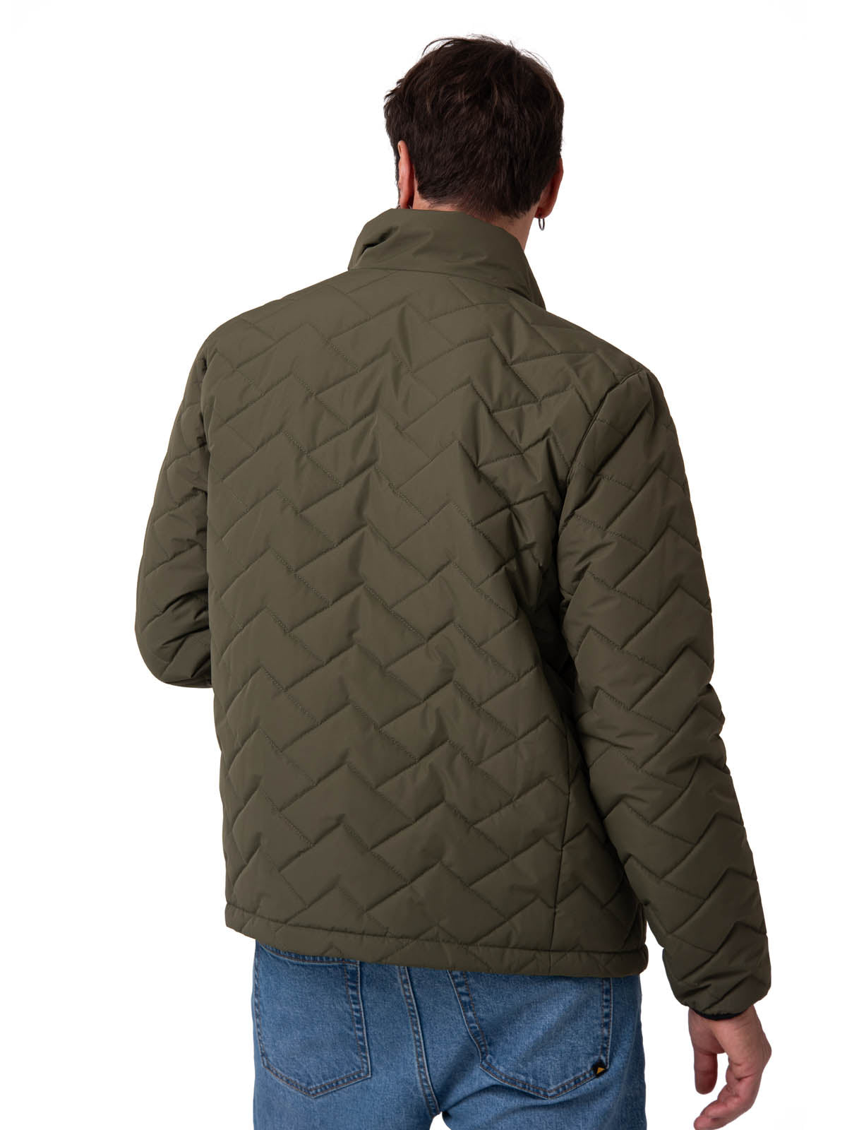 Parka Manga Larga Hombre Mediumweight Insulated Verde Cat