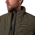 Parka Manga Larga Hombre Mediumweight Insulated Verde Cat
