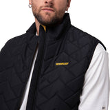 Parka Sin Mangas Hombre Mediumweight Insulated Negro Cat